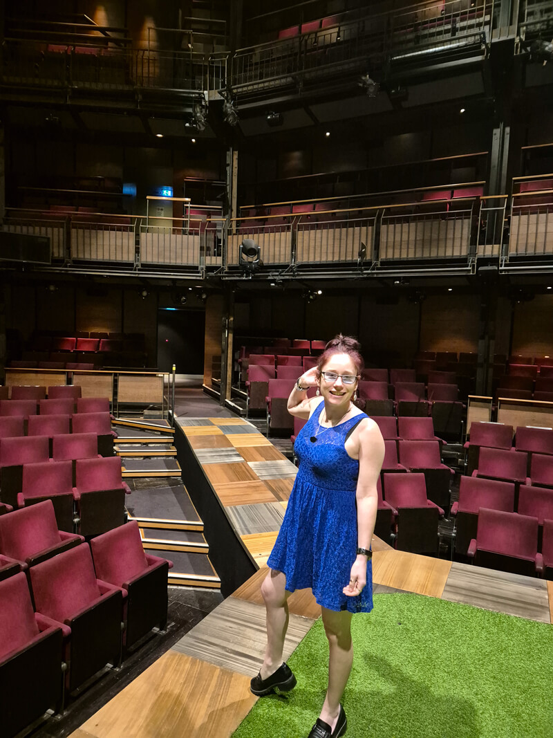 Emma at a Professional Development course at Royal Shakespeare Company in Stratford Upon-Avon